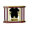 [EX103] Executive 4-Pillar Gold & Rosewood Piano Finish Clock  Thumbnail