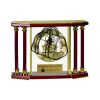 [EX103] Executive 4-Pillar Gold & Rosewood Piano Finish Clock  Thumbnail