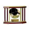 [EX103] Executive 4-Pillar Gold & Rosewood Piano Finish Clock  Thumbnail