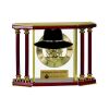 [EX103] Executive 4-Pillar Gold & Rosewood Piano Finish Clock  Thumbnail