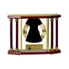 [EX103] Executive 4-Pillar Gold & Rosewood Piano Finish Clock  Thumbnail