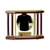 [EX103] Executive 4-Pillar Gold & Rosewood Piano Finish Clock  Thumbnail