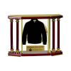 [EX103] Executive 4-Pillar Gold & Rosewood Piano Finish Clock  Thumbnail