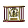 [EX103] Executive 4-Pillar Gold & Rosewood Piano Finish Clock  Thumbnail
