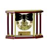 [EX103] Executive 4-Pillar Gold & Rosewood Piano Finish Clock  Thumbnail