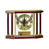 [EX103] Executive 4-Pillar Gold & Rosewood Piano Finish Clock  Thumbnail
