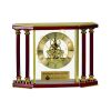 [EX103] Executive 4-Pillar Gold & Rosewood Piano Finish Clock  Thumbnail