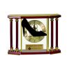 [EX103] Executive 4-Pillar Gold & Rosewood Piano Finish Clock  Thumbnail