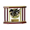 [EX103] Executive 4-Pillar Gold & Rosewood Piano Finish Clock  Thumbnail