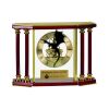 [EX103] Executive 4-Pillar Gold & Rosewood Piano Finish Clock  Thumbnail