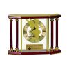 [EX103] Executive 4-Pillar Gold & Rosewood Piano Finish Clock  Thumbnail