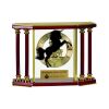 [EX103] Executive 4-Pillar Gold & Rosewood Piano Finish Clock  Thumbnail