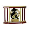 [EX103] Executive 4-Pillar Gold & Rosewood Piano Finish Clock  Thumbnail