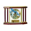 [EX103] Executive 4-Pillar Gold & Rosewood Piano Finish Clock  Thumbnail