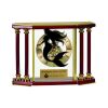 [EX103] Executive 4-Pillar Gold & Rosewood Piano Finish Clock  Thumbnail