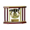 [EX103] Executive 4-Pillar Gold & Rosewood Piano Finish Clock  Thumbnail