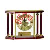[EX103] Executive 4-Pillar Gold & Rosewood Piano Finish Clock  Thumbnail