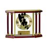 [EX103] Executive 4-Pillar Gold & Rosewood Piano Finish Clock  Thumbnail