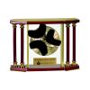 [EX103] Executive 4-Pillar Gold & Rosewood Piano Finish Clock  Thumbnail