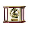 [EX103] Executive 4-Pillar Gold & Rosewood Piano Finish Clock  Thumbnail