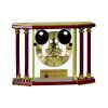 [EX103] Executive 4-Pillar Gold & Rosewood Piano Finish Clock  Thumbnail
