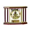[EX103] Executive 4-Pillar Gold & Rosewood Piano Finish Clock  Thumbnail
