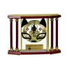 [EX103] Executive 4-Pillar Gold & Rosewood Piano Finish Clock  Thumbnail