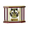 [EX103] Executive 4-Pillar Gold & Rosewood Piano Finish Clock  Thumbnail