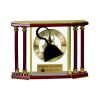 [EX103] Executive 4-Pillar Gold & Rosewood Piano Finish Clock  Thumbnail