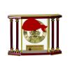 [EX103] Executive 4-Pillar Gold & Rosewood Piano Finish Clock  Thumbnail