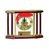 [EX103] Executive 4-Pillar Gold & Rosewood Piano Finish Clock  Thumbnail