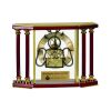 [EX103] Executive 4-Pillar Gold & Rosewood Piano Finish Clock  Thumbnail