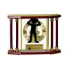 [EX103] Executive 4-Pillar Gold & Rosewood Piano Finish Clock  Thumbnail