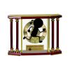 [EX103] Executive 4-Pillar Gold & Rosewood Piano Finish Clock  Thumbnail