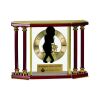 [EX103] Executive 4-Pillar Gold & Rosewood Piano Finish Clock  Thumbnail