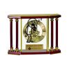 [EX103] Executive 4-Pillar Gold & Rosewood Piano Finish Clock  Thumbnail