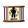 [EX103] Executive 4-Pillar Gold & Rosewood Piano Finish Clock  Thumbnail