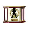 [EX103] Executive 4-Pillar Gold & Rosewood Piano Finish Clock  Thumbnail