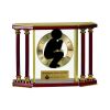 [EX103] Executive 4-Pillar Gold & Rosewood Piano Finish Clock  Thumbnail