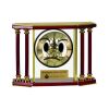 [EX103] Executive 4-Pillar Gold & Rosewood Piano Finish Clock  Thumbnail