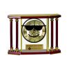 [EX103] Executive 4-Pillar Gold & Rosewood Piano Finish Clock  Thumbnail