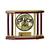 [EX103] Executive 4-Pillar Gold & Rosewood Piano Finish Clock  Thumbnail