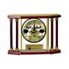 [EX103] Executive 4-Pillar Gold & Rosewood Piano Finish Clock  Thumbnail