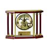 [EX103] Executive 4-Pillar Gold & Rosewood Piano Finish Clock  Thumbnail