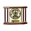 [EX103] Executive 4-Pillar Gold & Rosewood Piano Finish Clock  Thumbnail