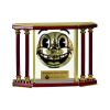 [EX103] Executive 4-Pillar Gold & Rosewood Piano Finish Clock  Thumbnail