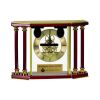 [EX103] Executive 4-Pillar Gold & Rosewood Piano Finish Clock  Thumbnail