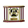 [EX103] Executive 4-Pillar Gold & Rosewood Piano Finish Clock  Thumbnail