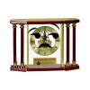 [EX103] Executive 4-Pillar Gold & Rosewood Piano Finish Clock  Thumbnail