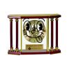 [EX103] Executive 4-Pillar Gold & Rosewood Piano Finish Clock  Thumbnail